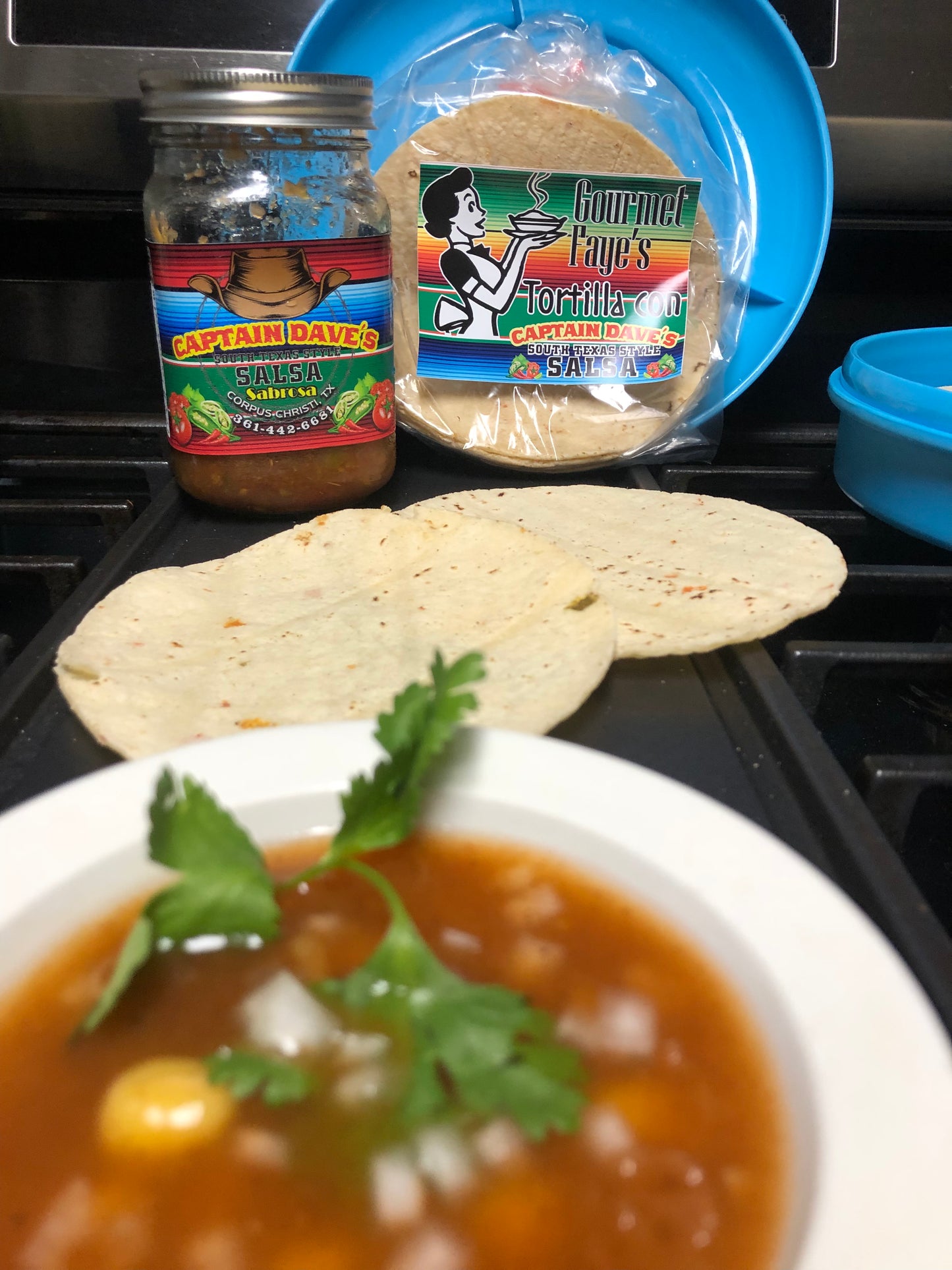 Tortillas con salsa 10 pack
