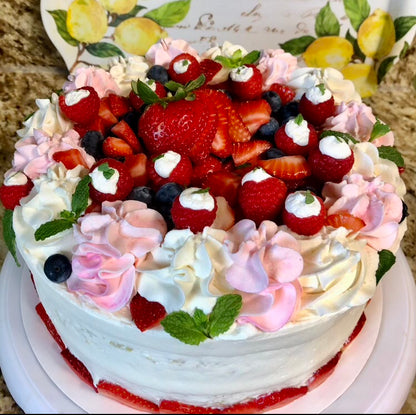 Mixed Berry Cake