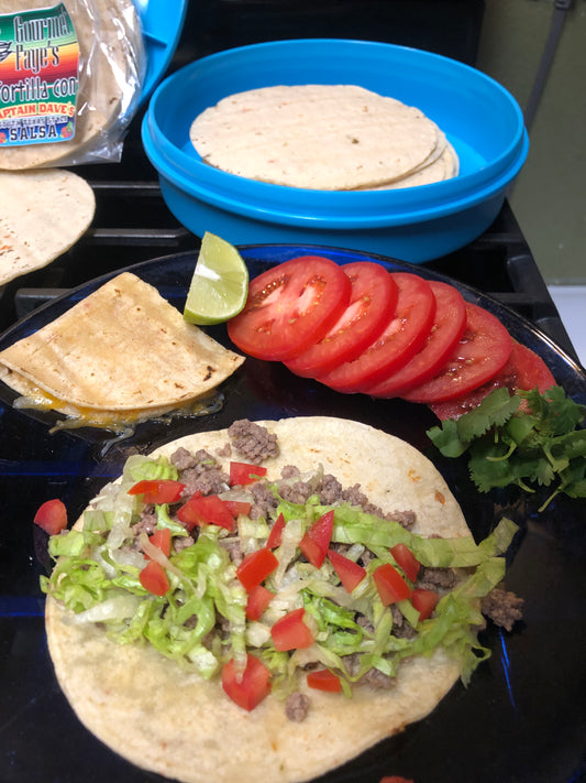 Tortillas con salsa 10 pack