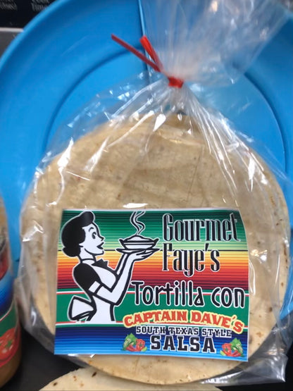 Tortillas con salsa 10 pack