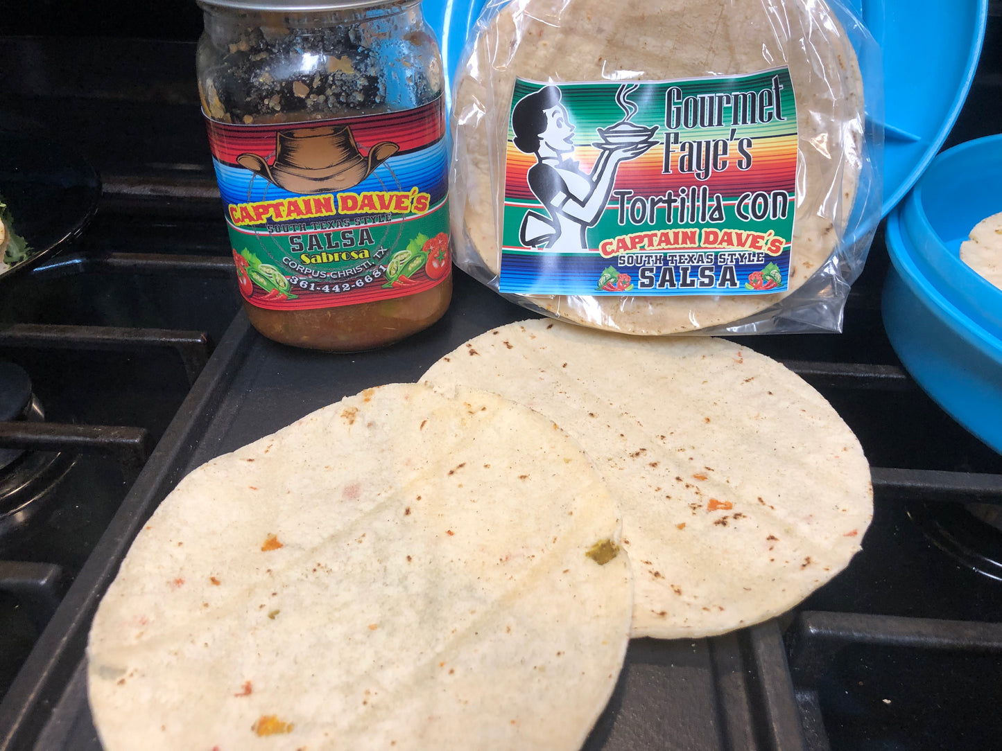 Tortillas con salsa 10 pack