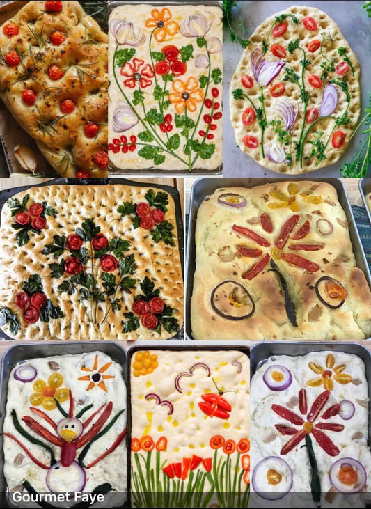 Focaccia art bread-making class