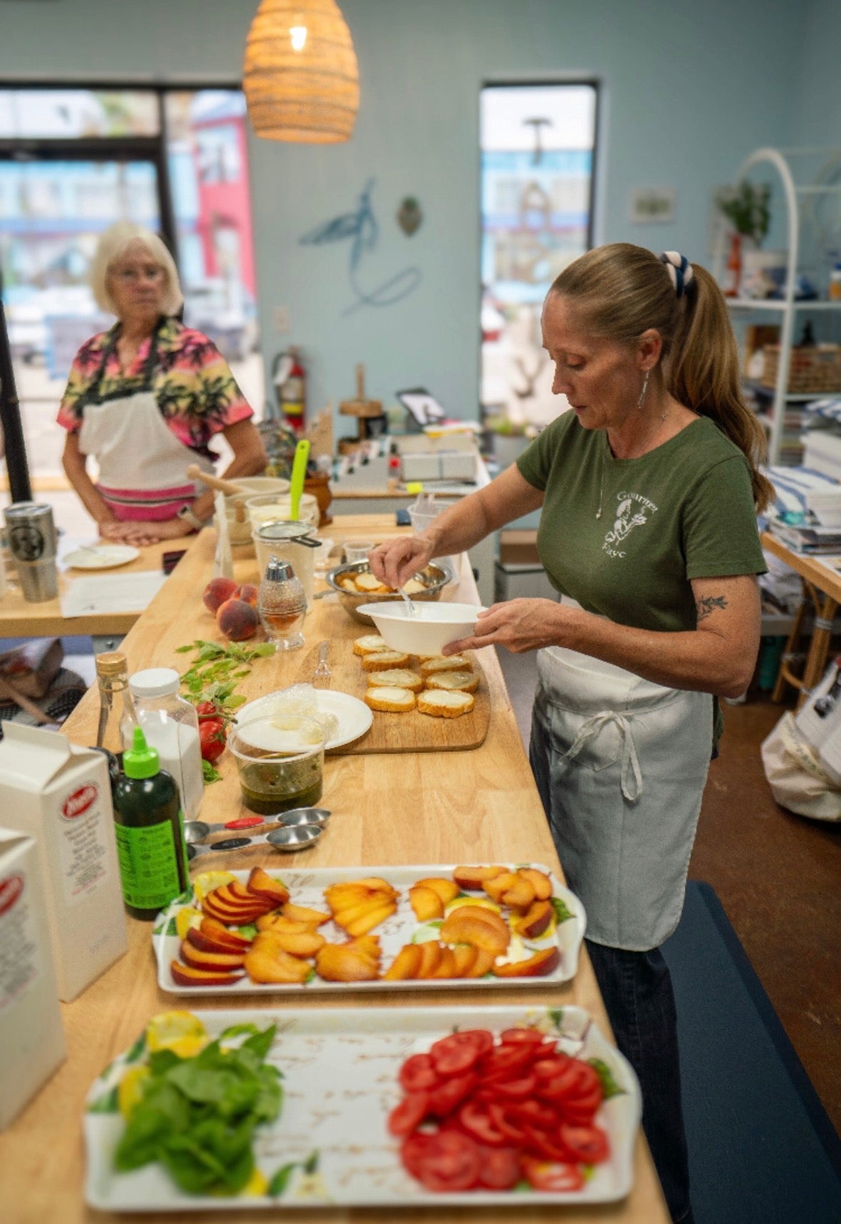 Mozzarella & ricotta-making class